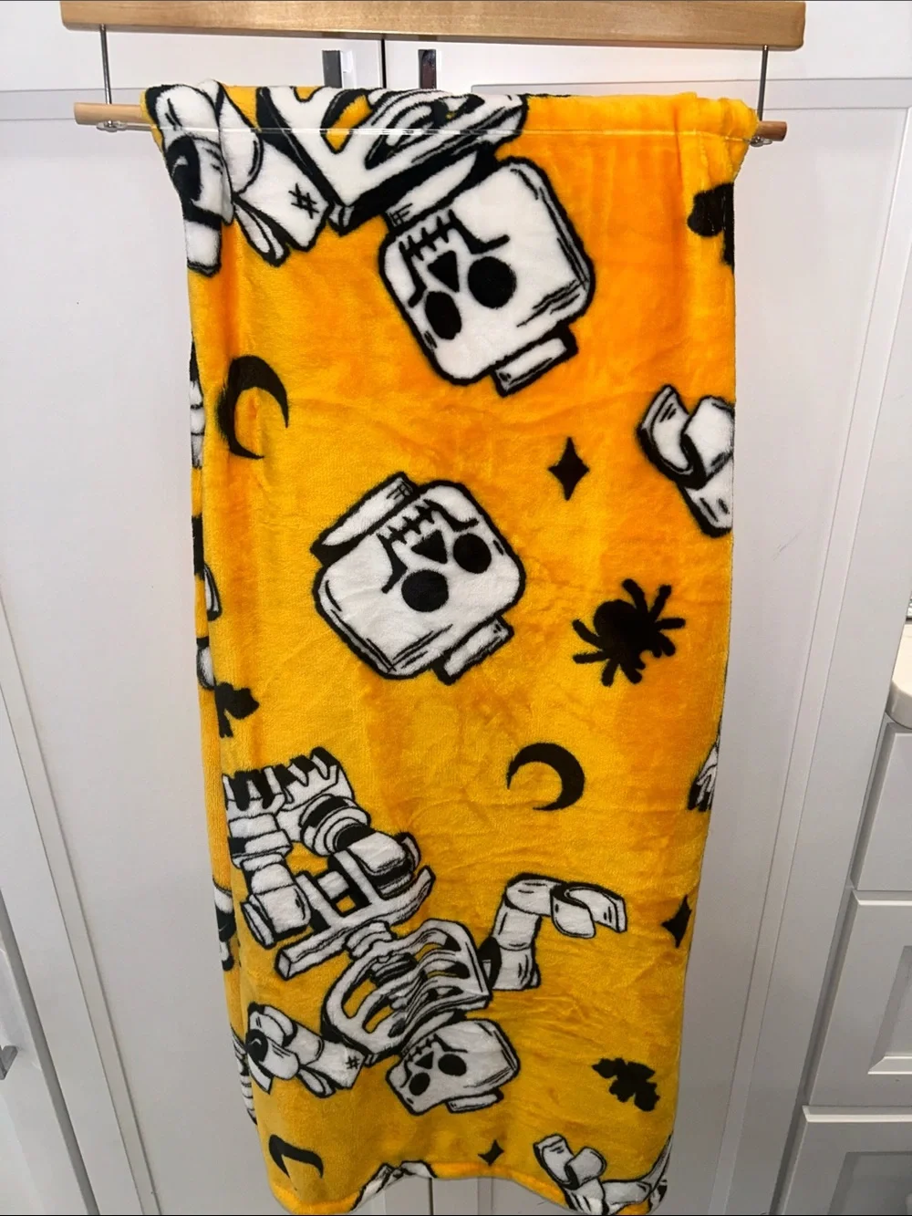 LEGO Halloween Plush Throw Blanket 50”x70”